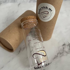 Sourdough aliquot jar (magic jar for sourdough bread proofing control)