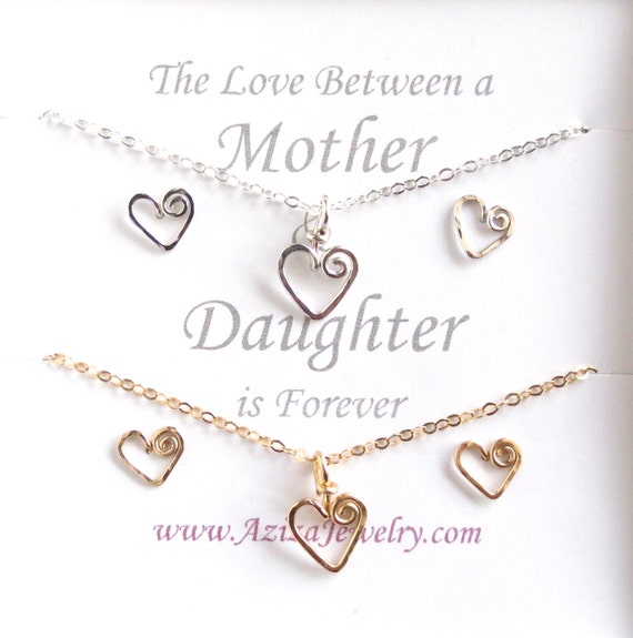 mother and daughter matching earrings