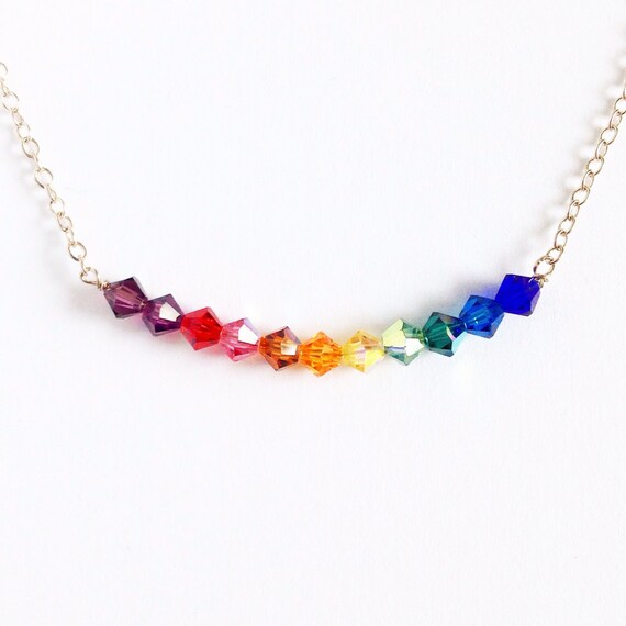 rainbow swarovski crystals