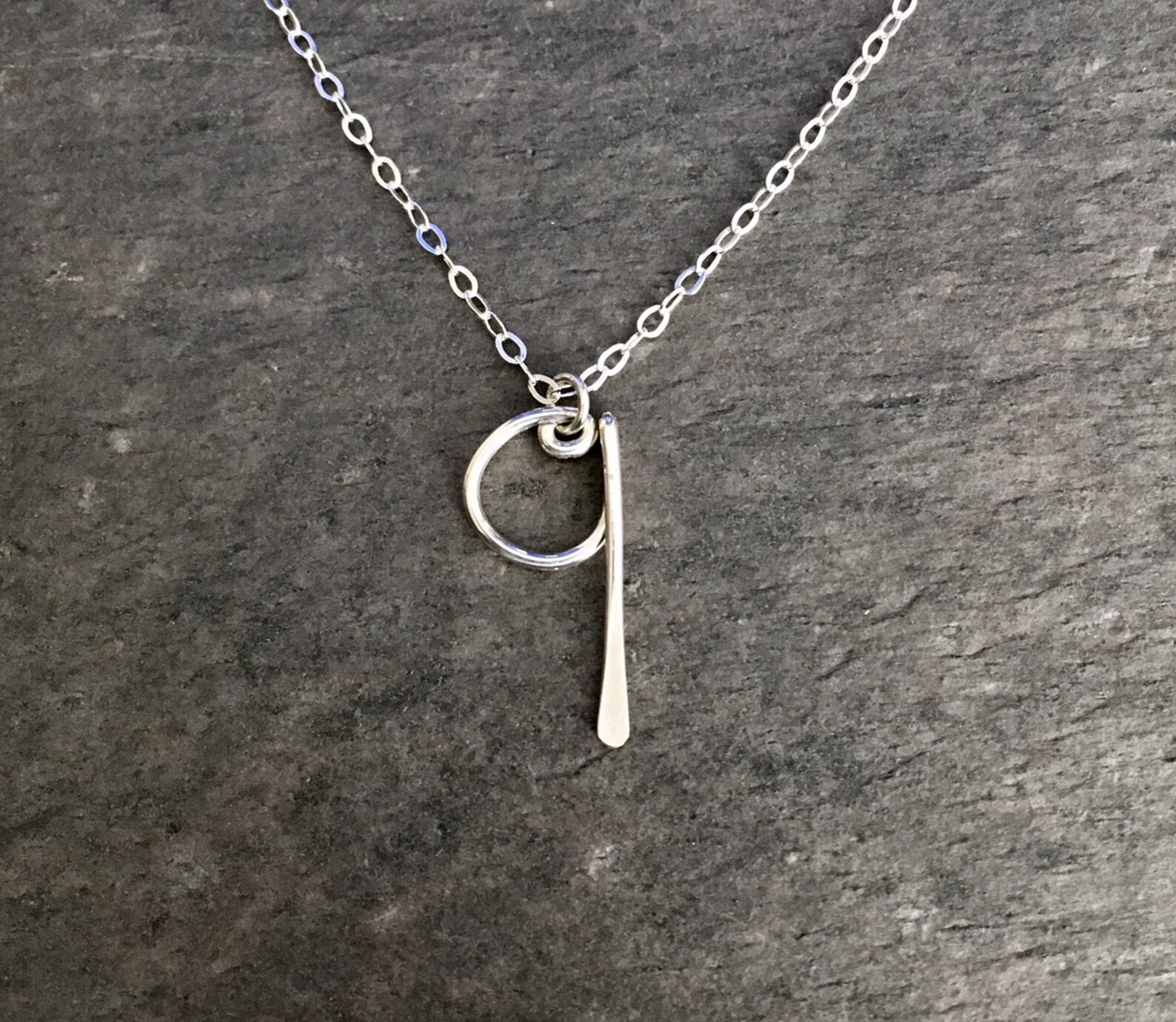 Numbers Numerology Necklace Sterling Silver Etsy