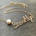 see more listings in the Custom Name Necklaces section