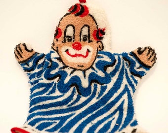 RARE HOWDY DOODY Clarabelle Bath Mitt Unique