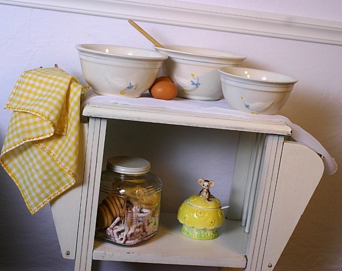 Goosie Goose Goosed Vintage Shabby Chic Country Kitchen Three Geese ...