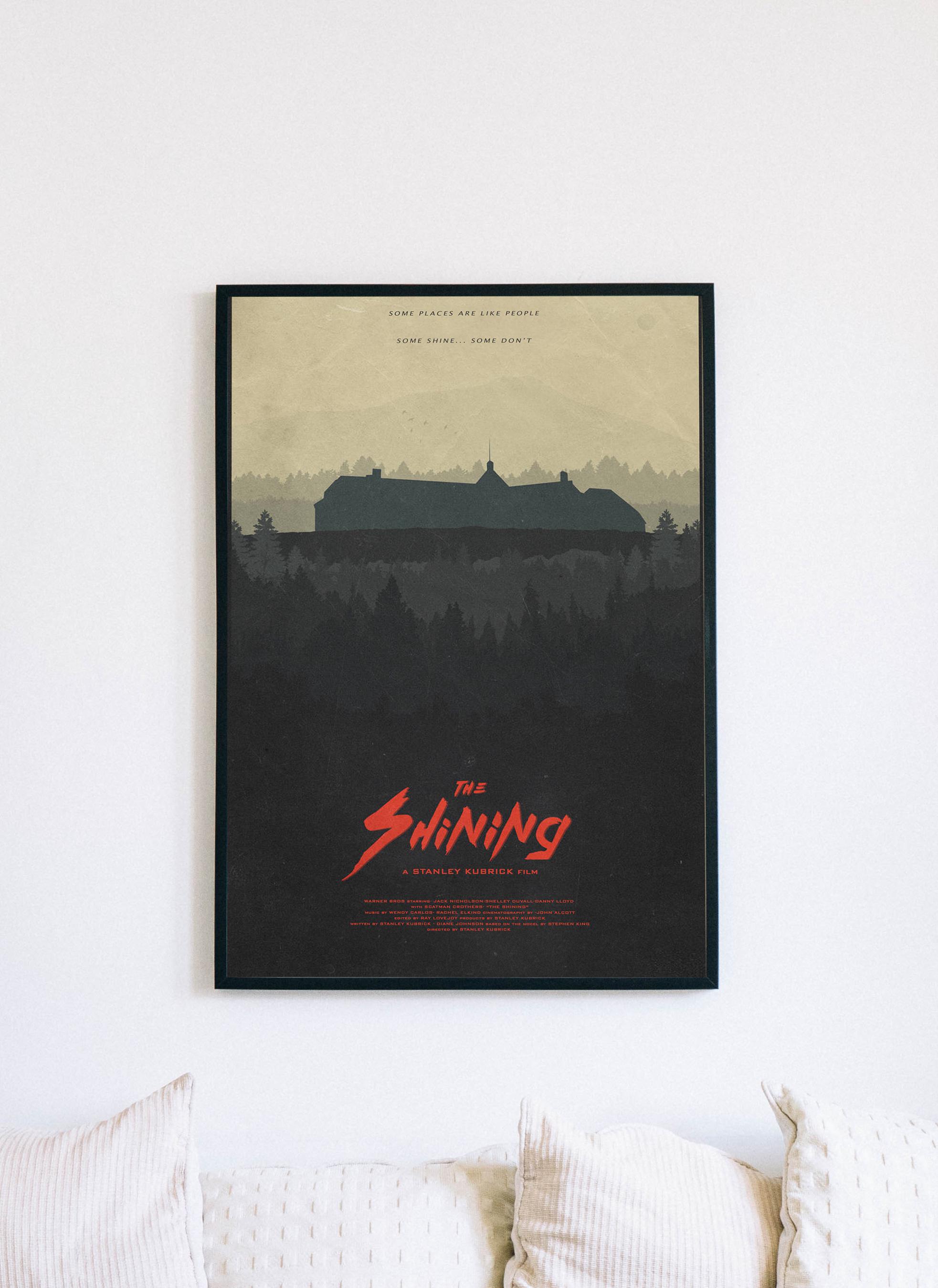 The Shining Movie Poster Printable PDF, the Shinig Digital Poster