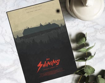 The Shining Movie Poster Printable PDF, the Shinig Digital Poster