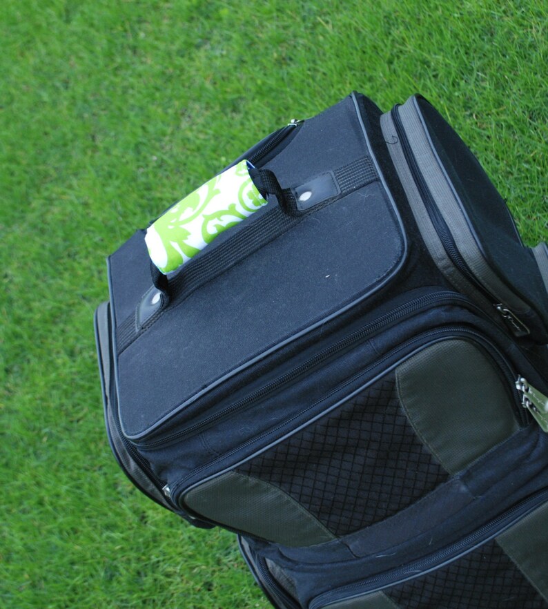 Luggage Handle Wraps set of two reversible Citrus Flowers Etsy