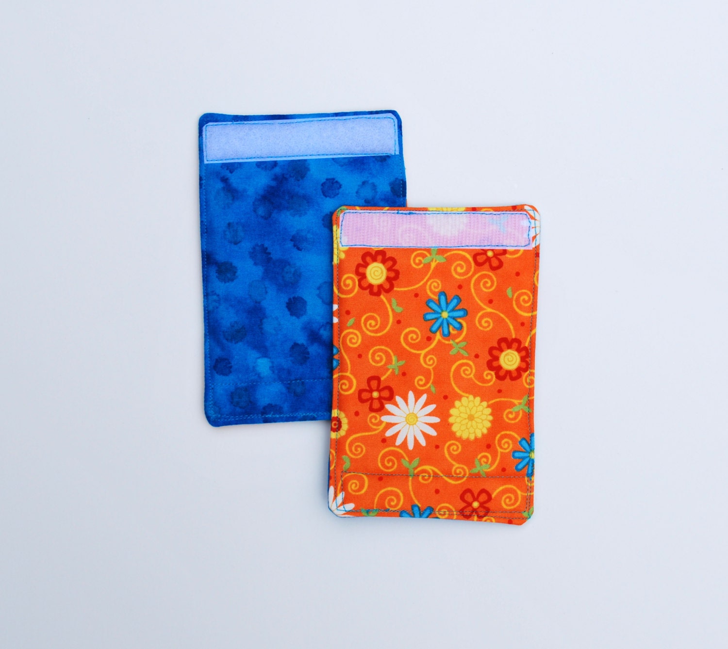 Luggage Handle Wraps set of two reversible Citrus Flowers Etsy