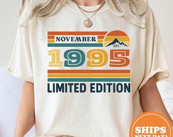 1995 Birthday T-Shirt, 1995 Sweatshirt Tee, 1995 Year Shirt for Women Men,