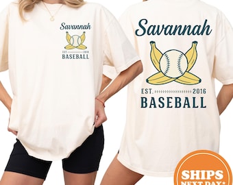 Savannah Banana Comfort Color, Banana Baseball Fan Shirt, Comfort Colors Sleeveless Tee, Summer Game Day Tank