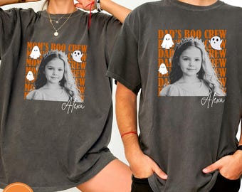 Custom Halloween Family Shirt, Personalized Boo Crew Tee, Matching Family Halloween Shirts