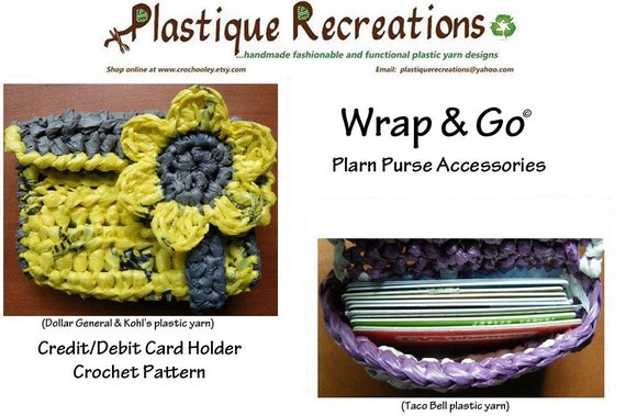 Plarn crochet patterns sale