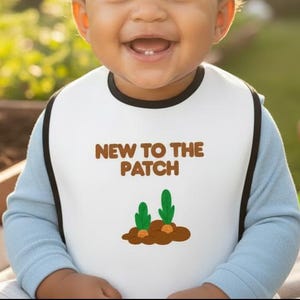 Nuevo en el babero Patch Jersey