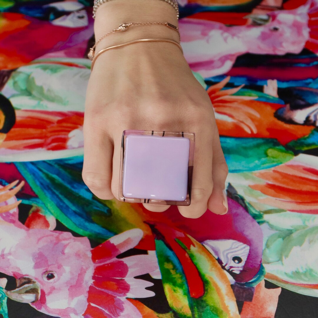 Womens Jewelry Pink Ring Bespoke Jewelry Fashion Ring Gift Etsy