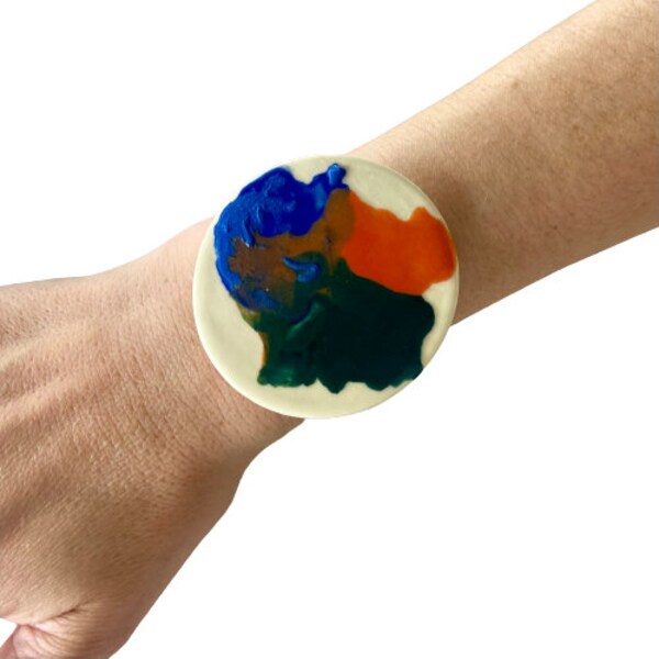 Ceramic Bangle Etsy