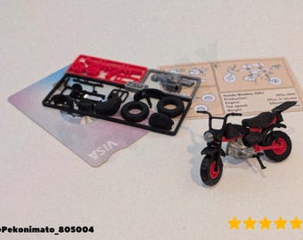 Honda Monkey Z50J KitCard, 1:20 Scale Minibike Model - 3D Printing - Blender Modeling - BambuLab - Limited Edition, Only a Few Left