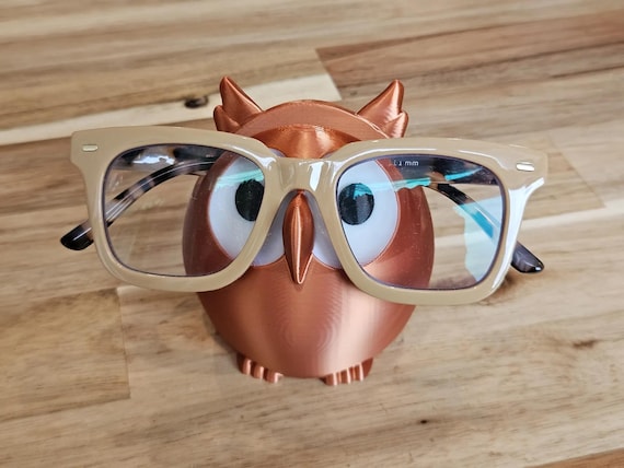 Owl Glasses Holder – 3D Print File for Bambulab A1 & A1 Mini, Cute