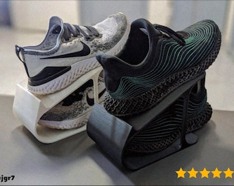 Organizador de zapatos modelo 3D, versiones sólidas y ligeras con agujeros - Impresión 3D - Modelado en Blender - BambuLab - Edición limitada, quedan pocas unidades