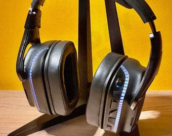 Headphone Stand, Modern Headset Holder for Desk Organization - 3D Printing - Blender Modeling - BambuLab - Limited Edition, Only a Few Left