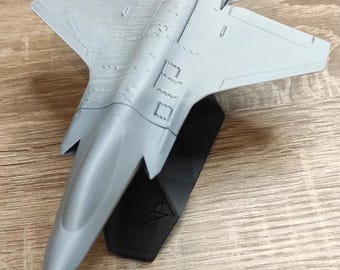 F-35 Lightning Fighter - 3D Print File for BambuLab A1 & A1 mini with Display Stand - Limited Edition, Only Few Left