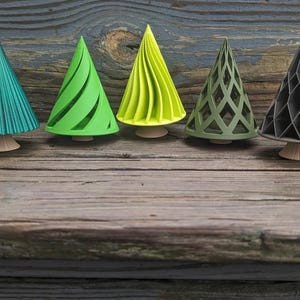Christmas Tree Set – 3D Print File for BambuLab A1 & A1 Mini, Interchangeable Festive Decor - Limited Edition, Only Few Left