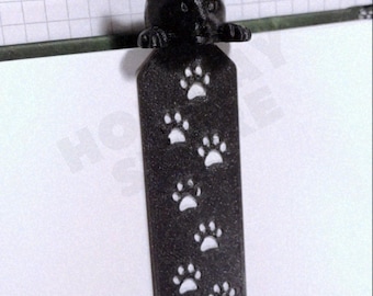 Marcapáginas de gato asomando, modelo de marcador de gatito adorable - Impresión 3D - Modelado en Blender - BambuLab - Edición limitada, quedan pocos ejemplares