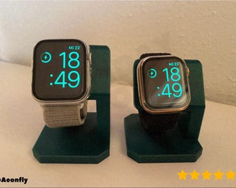 Apple Watch Stand, No Screws Needed, Cable Cover System - 3D Printing - Blender Modeling - BambuLab - Limited Edition, Only a Few Left
