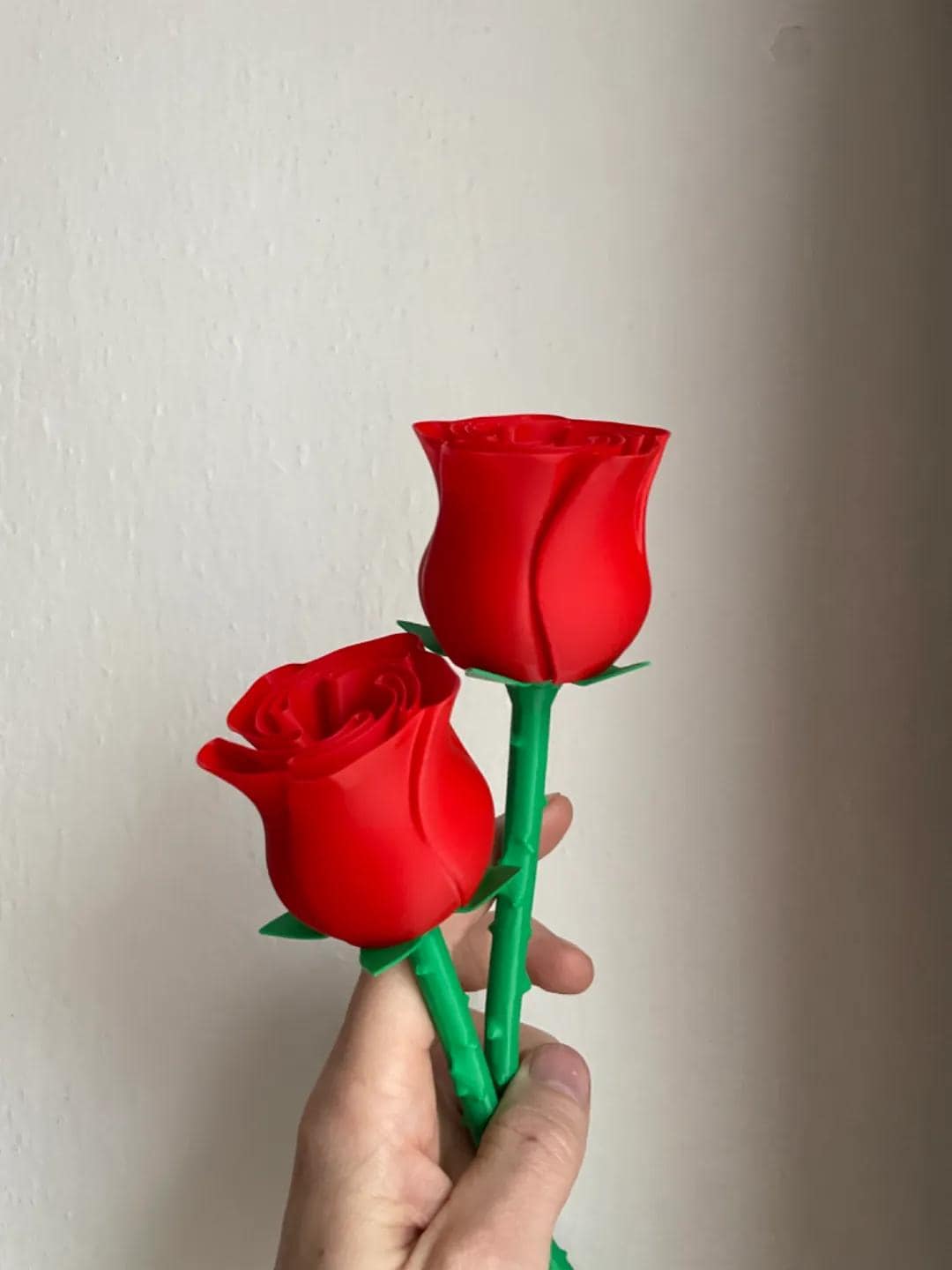 Beautiful Rose With Stem – 3D Print File for Bambulab A1 & A1 Mini ...