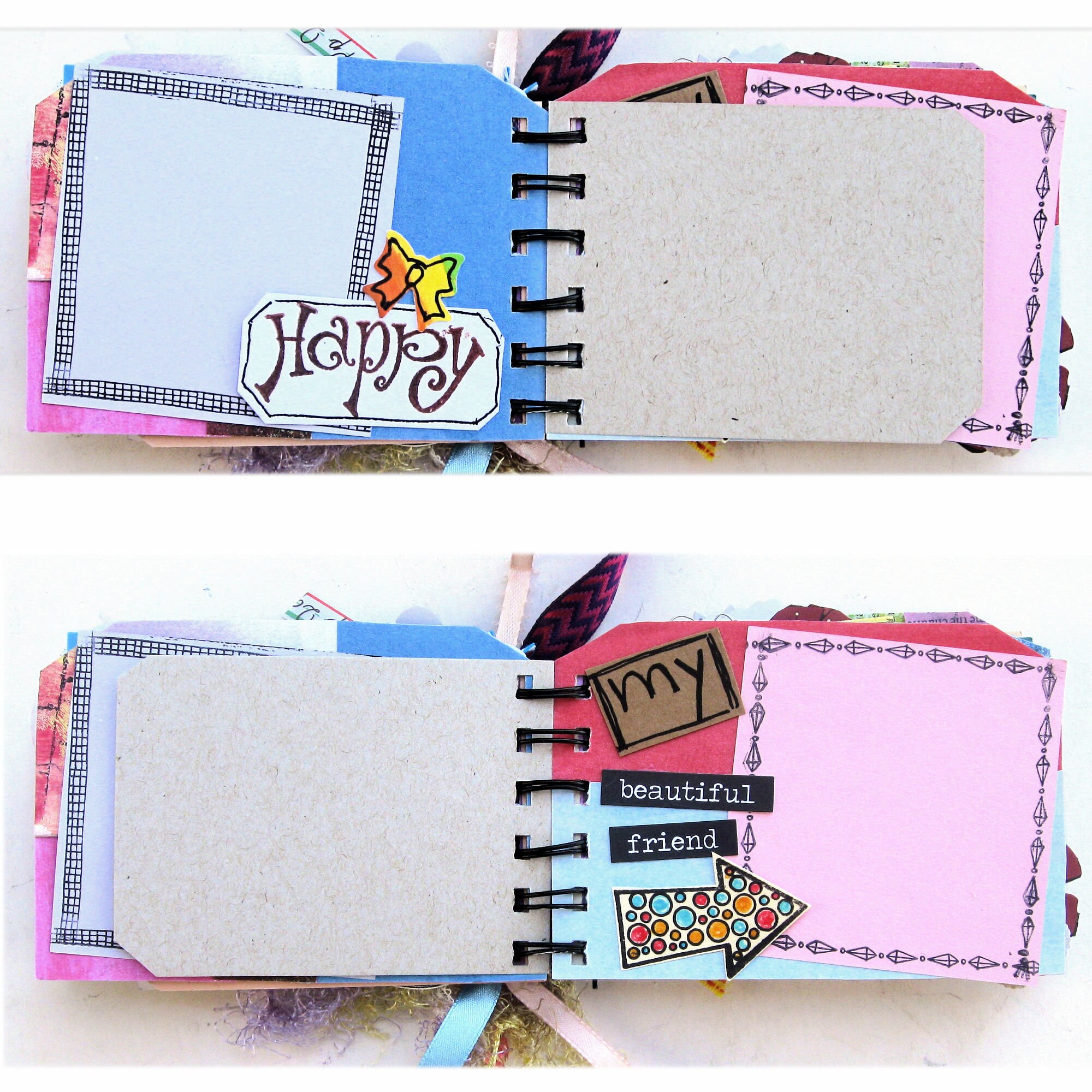 Custom Mini Album for Wallet Size Photos Pocket Size Brag Etsy