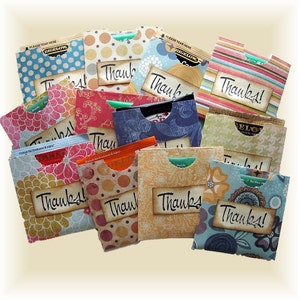 Tea Thank You Notes: Wedding & Party Favor Card Sets (Set of 12)