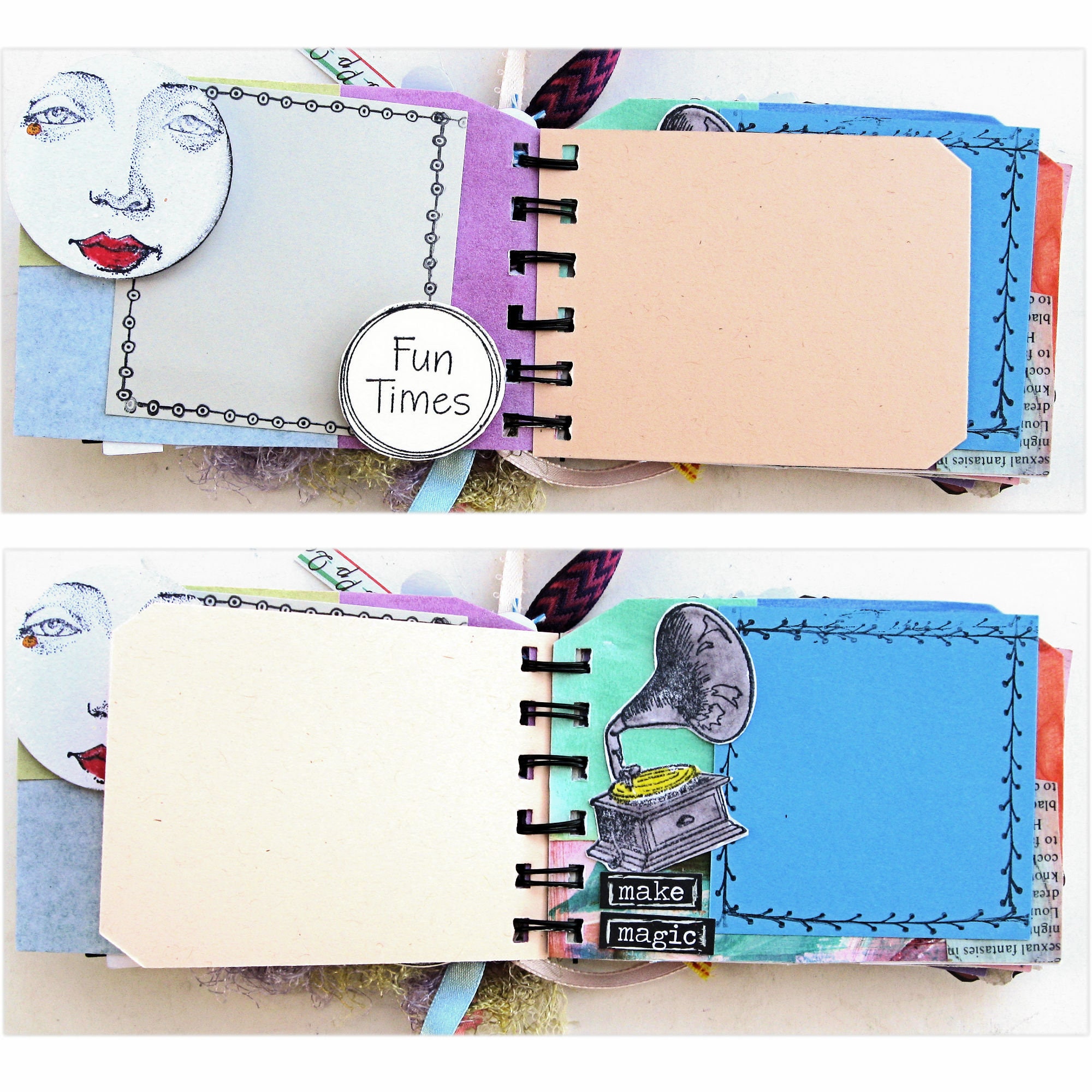 Custom Mini Album for Wallet Size Photos Pocket Size Brag Etsy