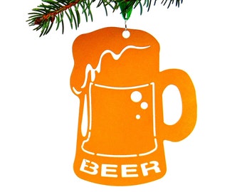 Beer Gifts - Christmas Ornaments - BEER-Handmade for your Beer Drinker! Did i say Beer?