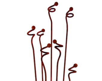 Garden Art Decor Metal Outdoor Plant Stake Decorative Sculpture