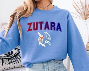 Zutara Sweater | Avatar the Last Airbender Sweatshirt | Zuko and Katara Shirt | Fandom Ship Shirt | Unisex Crewneck Sweatshirt