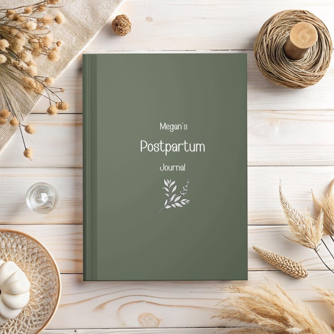 Postnatal Notes Pregnancy Journal | Postpartum Journal | Custom Notebook | Personalized ...