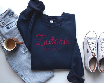 Zutara Sweatshirt | Fandom Sweater | ATLA Shirt | Bender Shirt | Zutara Ship Shirt | Water Tribe Fire Nation Sweater