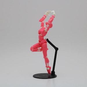Dummy 13 (Accessories) Poseable Action Figure **Display Stand**