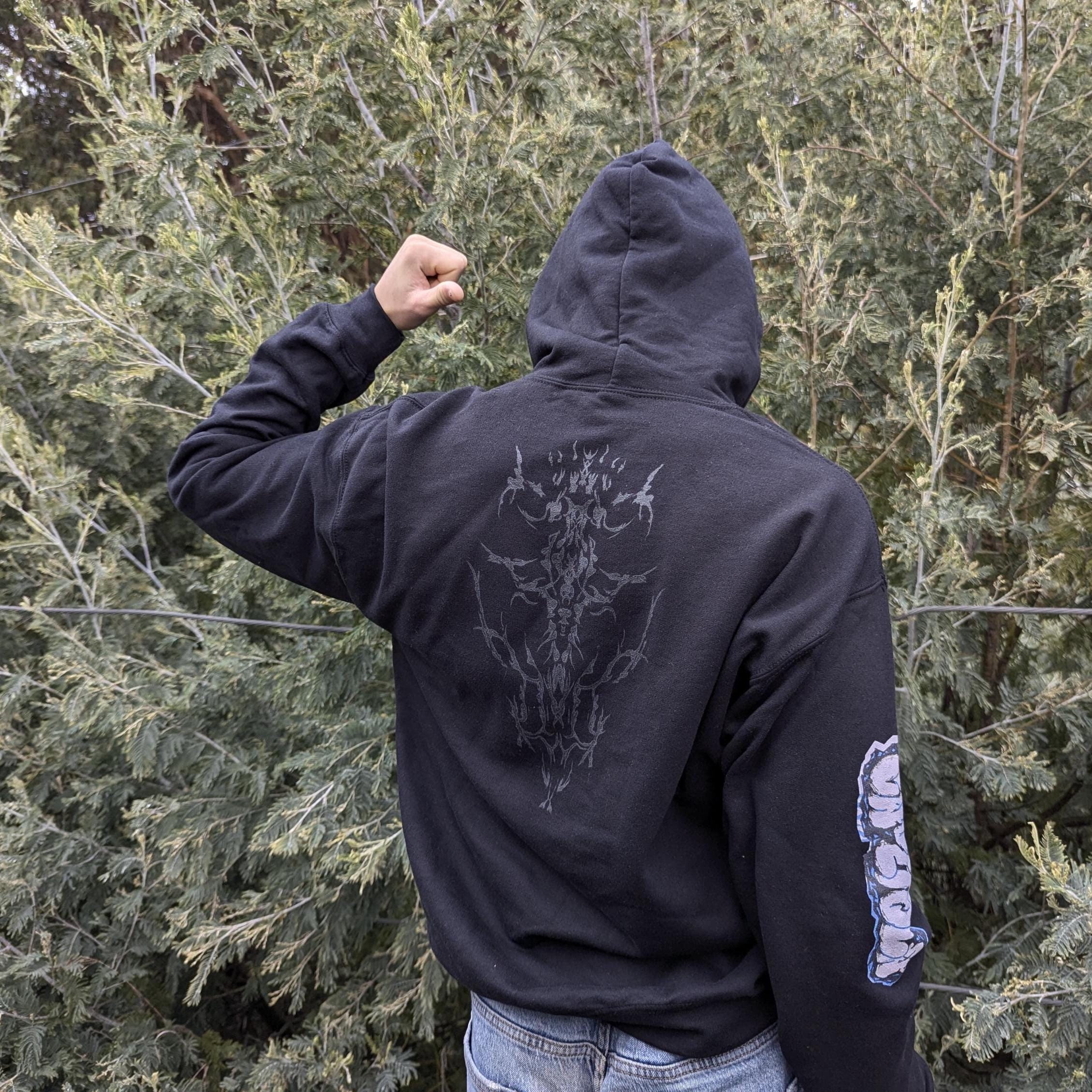 CRTZ ALCATRAZ CONTRAST HOODIE Hoodie Inspired By Capitola