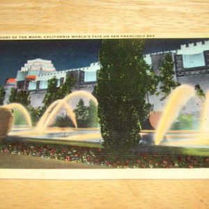 Court Of The Moon California Worlds Fair 1939 San Francisco Bay