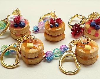 Soufflé Pancakes Keychain