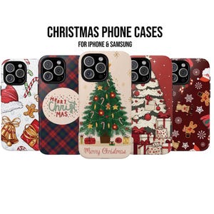 Christmas Phone Case, Christmas Phone Cover, Christmas, Christmas Gift, Iphone 16 15 14 13 12 11 Pro Max, Samsung S24 S23 S22 S21 Ultra Plus