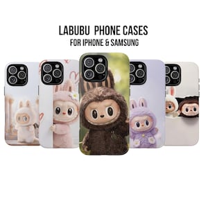 Labubu Phone Case, Labubu Phone Cover, Gift For Girls, Gift, Aesthetic, Iphone 16 15 14 13 12 11 Pro Max, Samsung S24 S23 S22 S21 Ultra Plus
