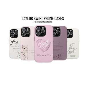 Custodia per telefono con testo della canzone TTPD, regalo per ragazze, regalo, iPhone 16 15 14 13 12 11 Pro Max, Samsung S24 S23 S22 S21 Ultra Plus