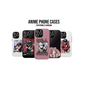 Anime Phone Case, Anime Design Phone Case, Gift For Girls, Iphone 16 15 14 13 12 11 Pro Max, Samsung S24 S23 S22 S21 Ultra Plus