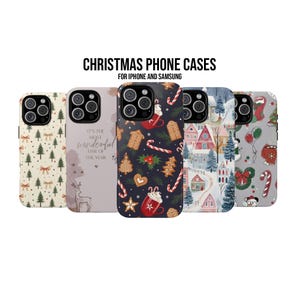 Christmas Phone Case, Christmas Phone Cover, Christmas, Christmas Gift, Iphone 16 15 14 13 12 11 Pro Max, Samsung S24 S23 S22 S21 Ultra Plus