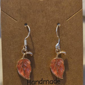 Leaf earrings