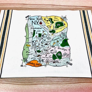 NY - Boroughs Kitchen/Tea Towel