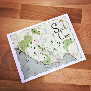 Santa Cruz Note Card