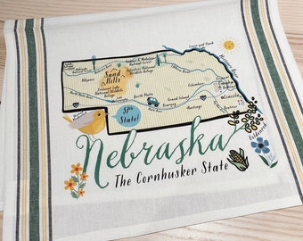 Nebraska Kitchen/Tea Towel