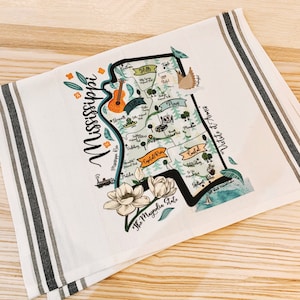 Mississippi Kitchen/Tea Towel