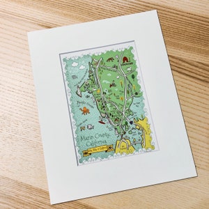 Marin County Art Print